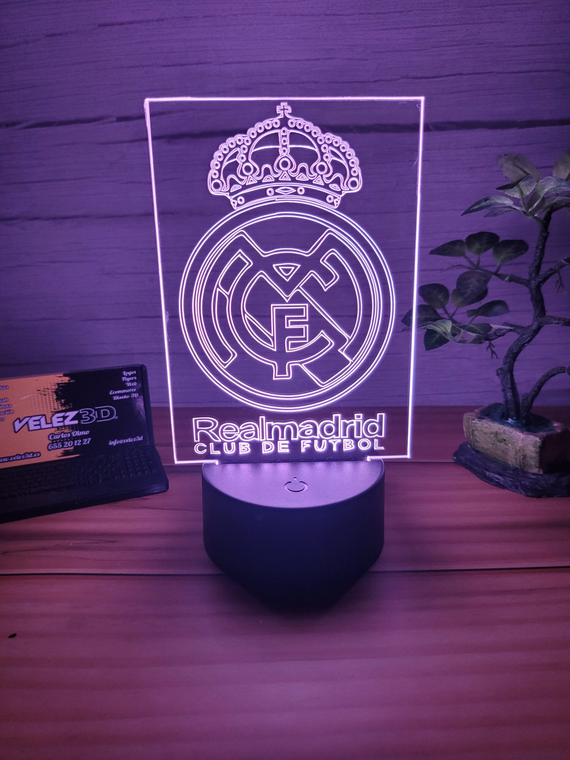 Escudo Real Madrid - Personalizado 3D